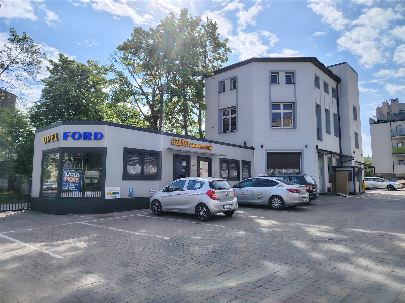 Sklep z częściami Opel i Ford – Oplex Łódź