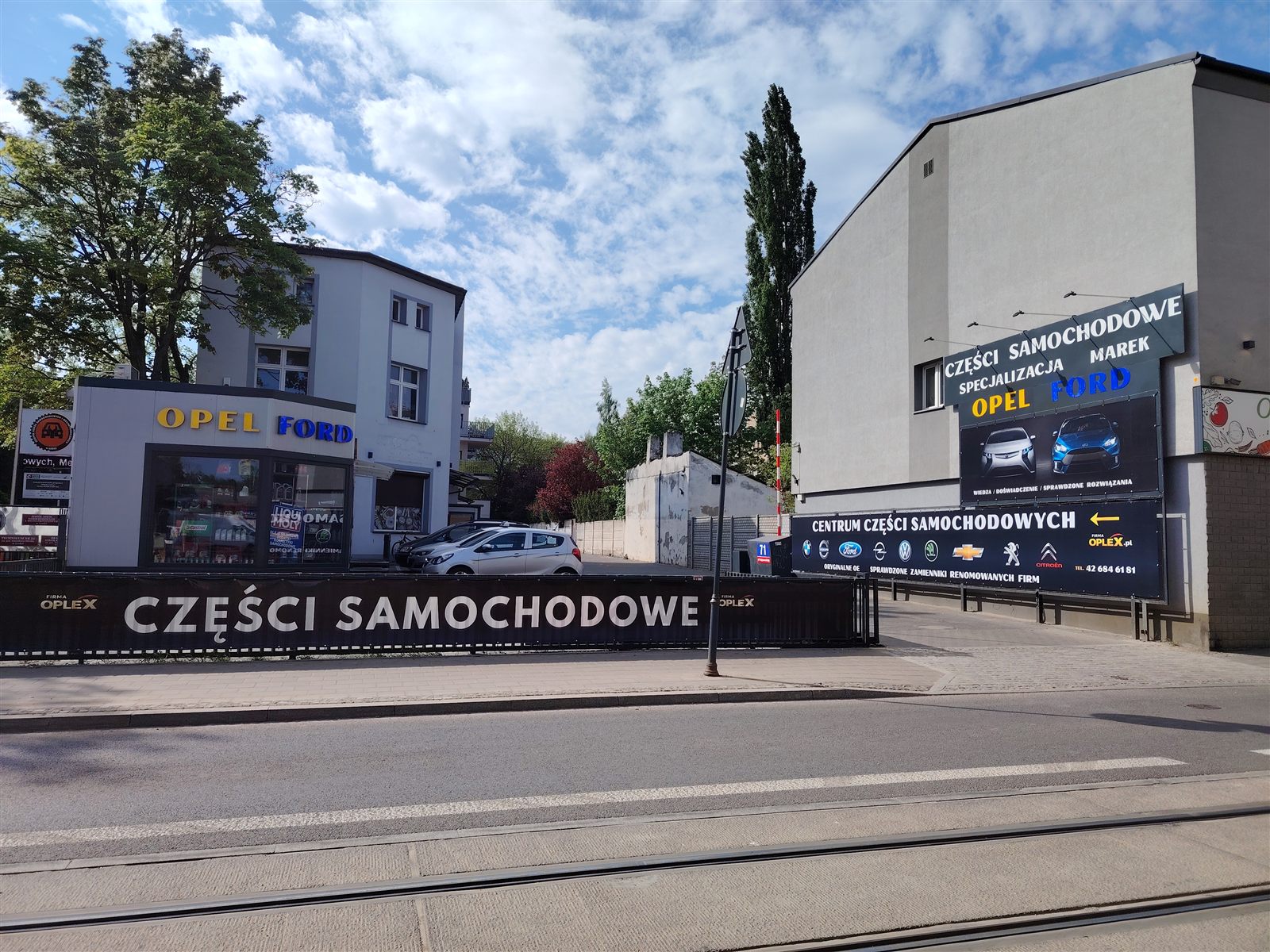 Magazyn części samochodowych Oplex